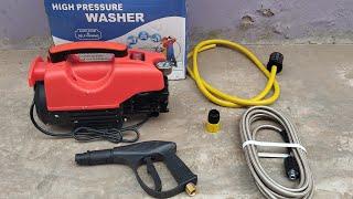 AC Service Machine Unboxing and Review || High Pressure Washer 1500w