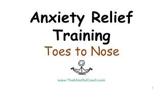 Anxiety Relief Training - Toes to Nose Breathing - (test video)