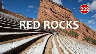 Treadmill Virtual Run 222: Red Rocks, Denver, Colorado, USA