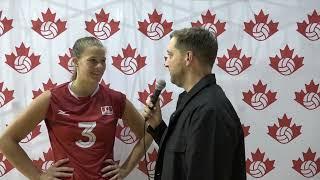  Kiera Van Ryk | Canada vs. Dominican Republic | 2023 Women's NORCECA Championship