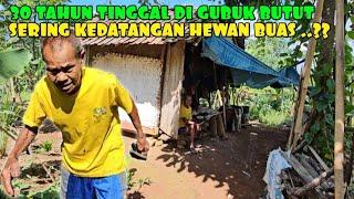 NEKAD, ABAH OMO MASIH MEMILIH TINGGAL DI GUBUK KECIL TENGAH HUTAN SELAMA 30 TAHUN HIDUP KEGELAPAN