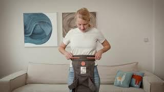 Ergobaby Embrace Neugeborenentrage | Baby ab 58,4 cm richtig in der Ergobaby Embrace positionieren