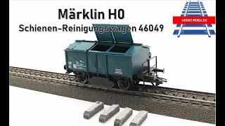 Märklin H0 | Review Schienen-Reinigungswagen 46049, Märklin C Gleis H0 Modellbahn