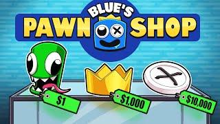 Rainbow Friends but Blue Opens a STORE!!