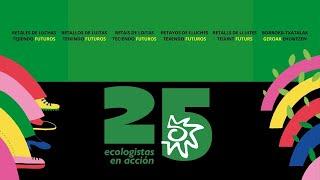 Presentación del 25 aniversario de Ecologistas en Acción