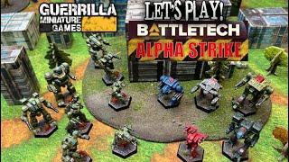 Let's Play! - Battletech: Alpha Strike (2022) by Catalyst Game Labs  - PART 1