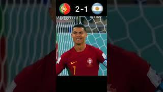 Portugal Vs Argentina  Cristiano vs Messi fifa World Cup 2026 Imaginary Final #short