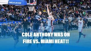 "Just Gets Buckets!!" | Cole Anthony Highlights vs Heat