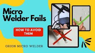 5.  Micro Welding Fails  - Common Mistakes and How to Avoid Them - Free Permanent Jewelry Training