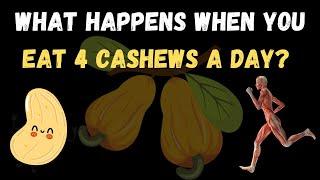 ◼ What Happens When You Eat 4 Cashews A Day ~ Incredible Benefits of Eating Cashews With Moderation