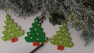 THE EASIEST 10-Minute Crochet Christmas Tree Trick‼️