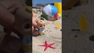 Play Outside at the Beach with Baby JJ ️! #cocomelon #shorts