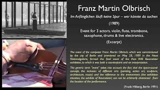 "空間" 的使用-3 (Franz Martin Olbrisch), 講者: Franz Martin Olbrisch