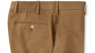 how to cut a trouser complete English pant trouser step by step men's trouser from scratch