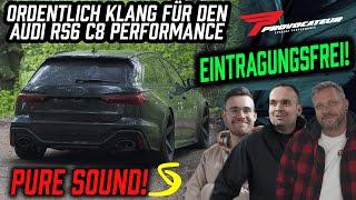 Provocateur Exhaust für unseren Audi RS6 Performance I EINTRAGUNGSFREI!  Top Secret Tuning