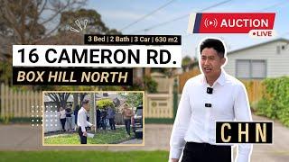 Live Auction @ 16 Cameron Road, Box Hill North - Auction Results Melbourne