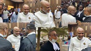 Mazi Nnamdi Kanu Court Hearing, As More Nigeria Lawyers Join & Charges Amended