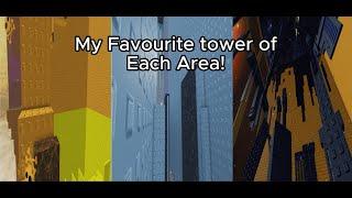 Jtoh  - My favourite Tower in Every area