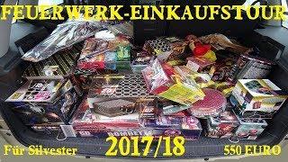 550€ Silvesterfeuerwerk Einkaufstour von PyroKobold 2017/2018