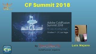 Luis Majano from Ortus Solutions at Adobe CF Summit 2018