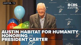 Austin Habitat 'determined' to honor Pres. Jimmy Carter's humanitarian service in 2025