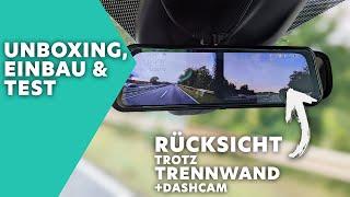 Digitaler Rückspiegel – Monitor, Rückfahrkamera und Dashcam | SmartVanture Van-Ausbau Episode 10