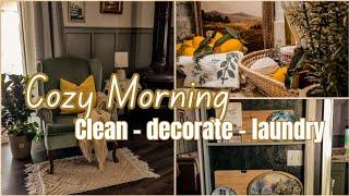 Cozy summer morning cleaning & Decorating | Summer morning routine #home #homedecoratingideas