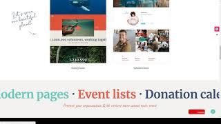 HaveHeart - Fundraising and Charity Theme charity nonprofit organization Build Website