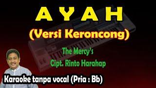 Keroncong Ayah karaoke Rinto Harahap The Mercy's