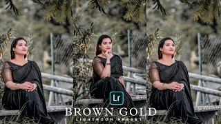 Brown Gold Lightroom Preset|How To Edit Photo On lightroom ||Abhijith Prakashan||