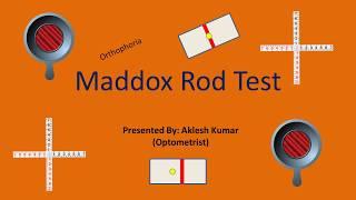 Maddox Rod Test