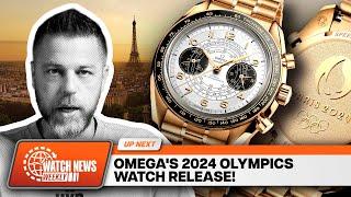 Omega’s 2024 Paris Olympics Watch Release | 8.4.2024 Watch News Weekly