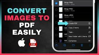 How to Convert Images to PDF on iPhone (No Apps Needed)