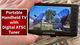 Portable TV - Handheld TV with ATSC digital over-the-air Tuner