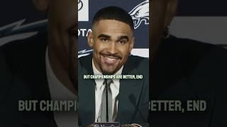 Jalen Hurts SETS THE TONE in Philly #Shorts #jalenhurts #philadelphiaeagles #NFL #chalkitupsports