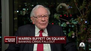 Warren Buffett on banking crisis fallout: No one is going to lose money on deposits in the U.S.