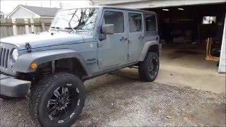 Rough Country 4 inch lift kit on jeep JK (The good and the Bad)