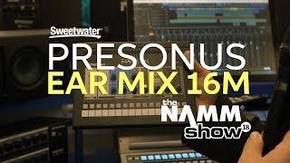 PreSonus Studio 1 Mode Beta and EarMix 16M NSB 16b.8 Stagebox at NAMM 2018