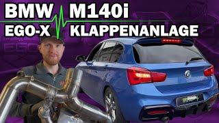 BMW 6-Zylinder Sound vom Allerfeinsten! EGO-X Klappenanlage für M140i | by cardiologie