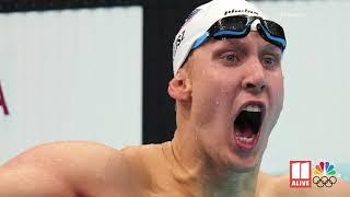 Olympic swimming kicks off with gold medal for Chase Kalisz