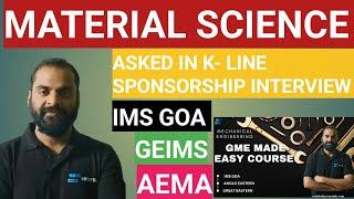 what is Tempering - Asked in K-Line Sponsorship Interview - GME MADE EASY