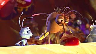 Flick, an inventor, enlists a troop of circus insects to help him exterminate the locust. Explained