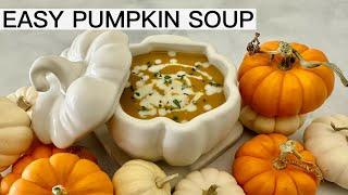 EASY PUMPKIN SOUP RECIPE