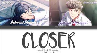 [Hypnosis Mic] Jinguji Jakurai, Amaguni Hitoya - Closer (color coded lyrics video, KAN/ROM/ENG)