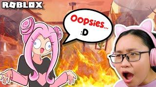 Oops! I burned my house down... | Roblox | Dont Burn The House Down