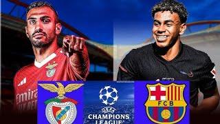 LDC | Barcelone - Benfica : Qui va se qualifier ? Match retour explosif ! ️