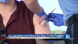 Health News 18: U.S. Life Expectancy Levels Not Back To Pre-Pandemic