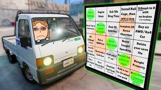 BeamNG Career but it's a Game of BINGO