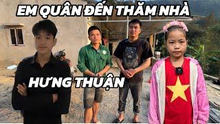 MỪNG NGÀY TÂN GIA NHÀ 2 ANH EM HƯNG THUẬN .EM QUÂN TRỞ VỀ SAU CHUYẾN ĐI LÀM XA BẤT NGỜ ĐẾN THĂM.