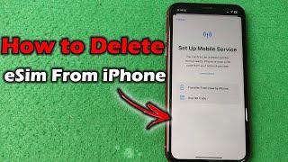 How to Remove eSim From iPhone | Full Guide